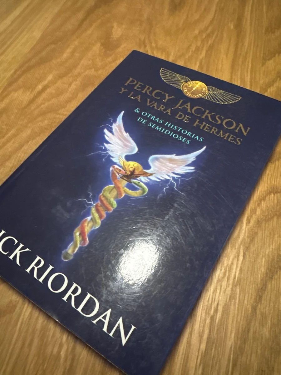 Portada de Percy Jackson y la Vara de Hermes & Otras Historias de Semidioses